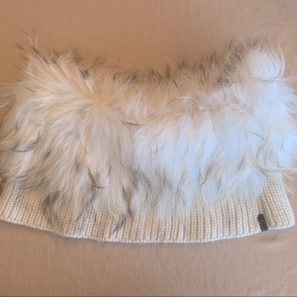 RUDSAK Accessories - Rudsak knit Fur Infinity Scarf